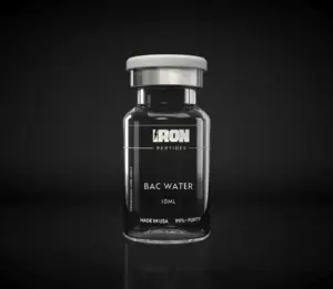 Bacteriostatic Water 10ml sterile vial by Iron Peptides