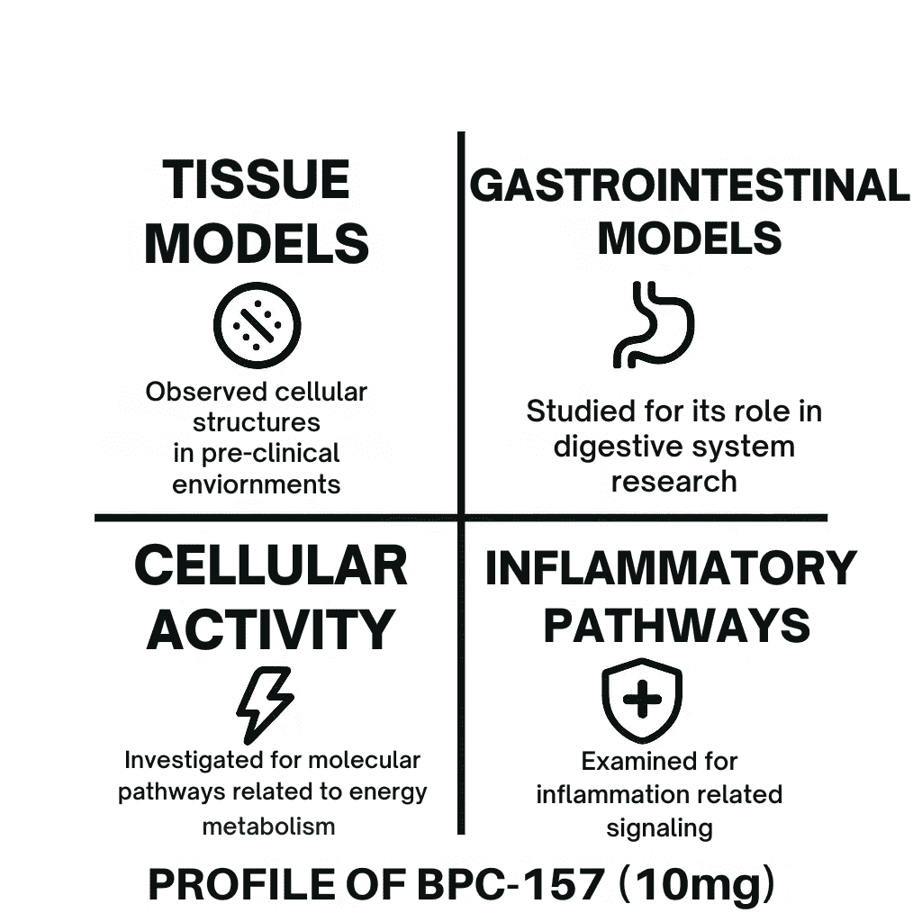 Details on peptides BPC-157