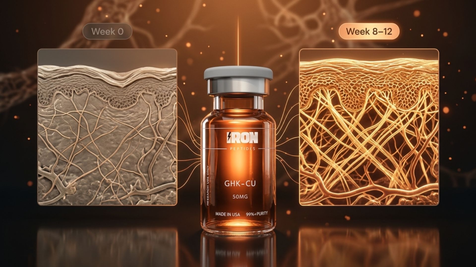 GHK-Cu benefits for skin, hair, and tissue repair