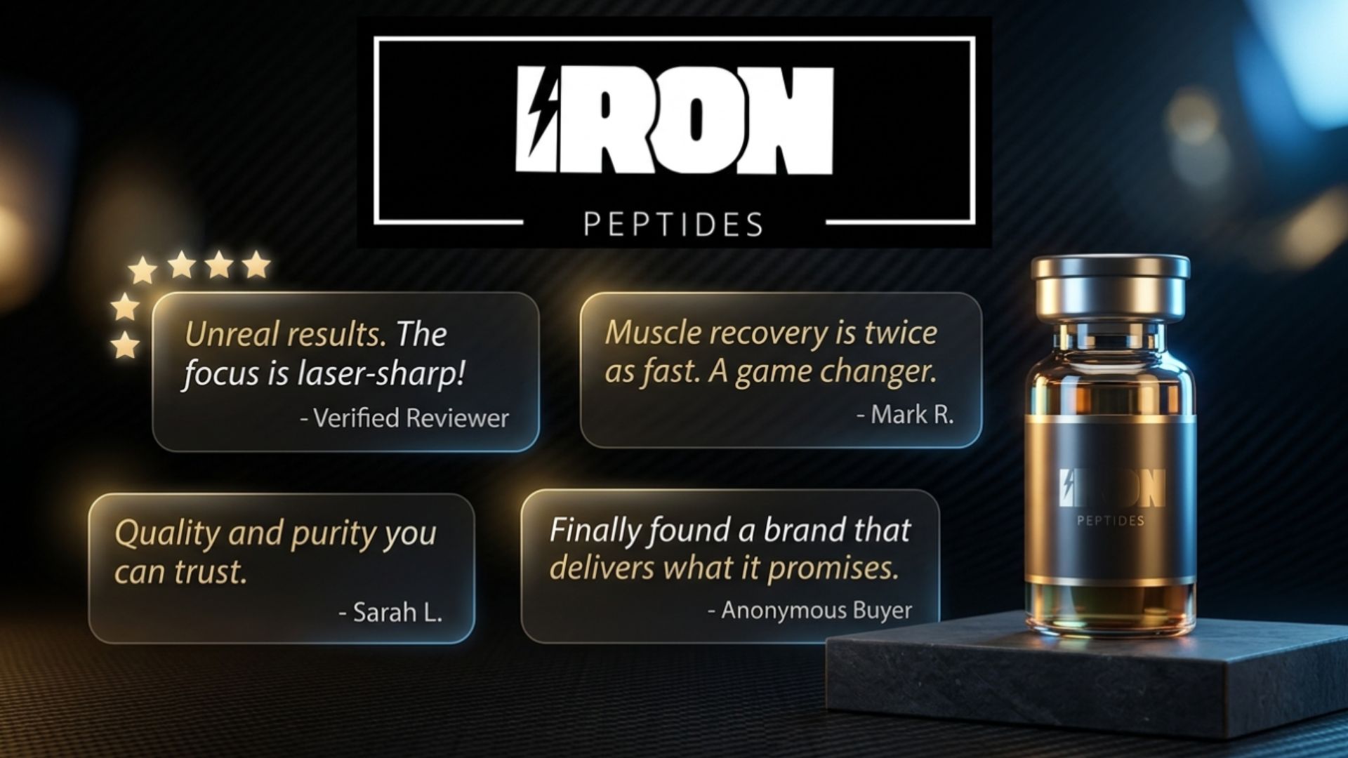 Iron peptides reviews and user feedback analysis chart