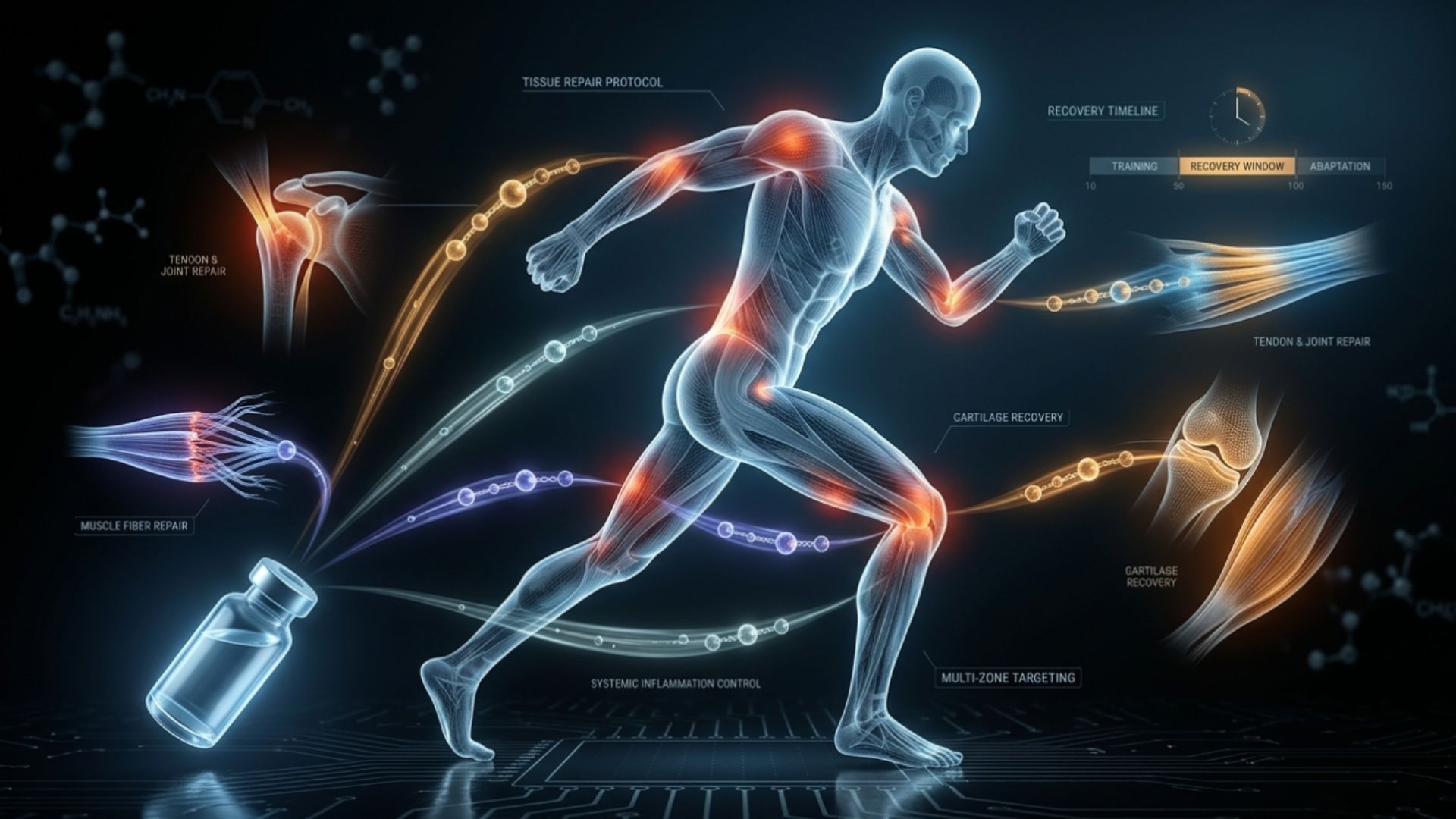 Peptides for recovery after intense athletic training