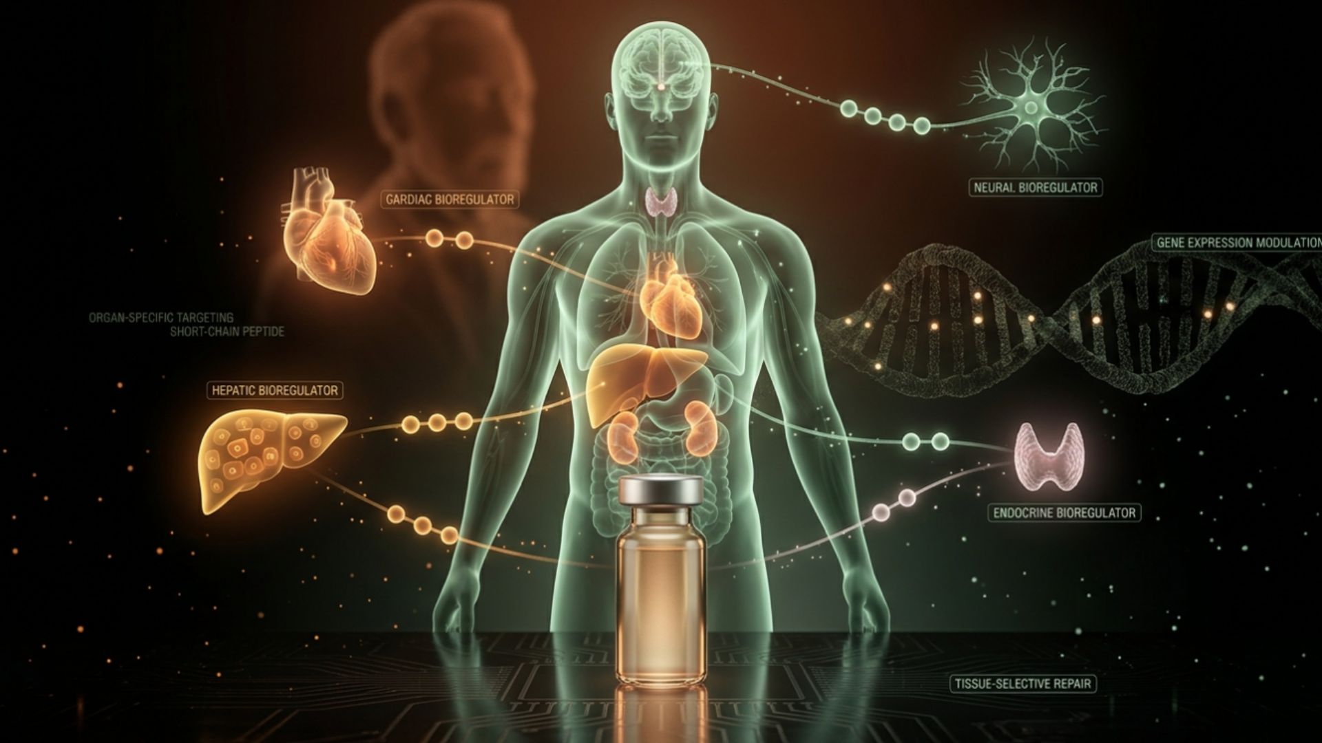 What are bioregulator peptides in Khavinson research