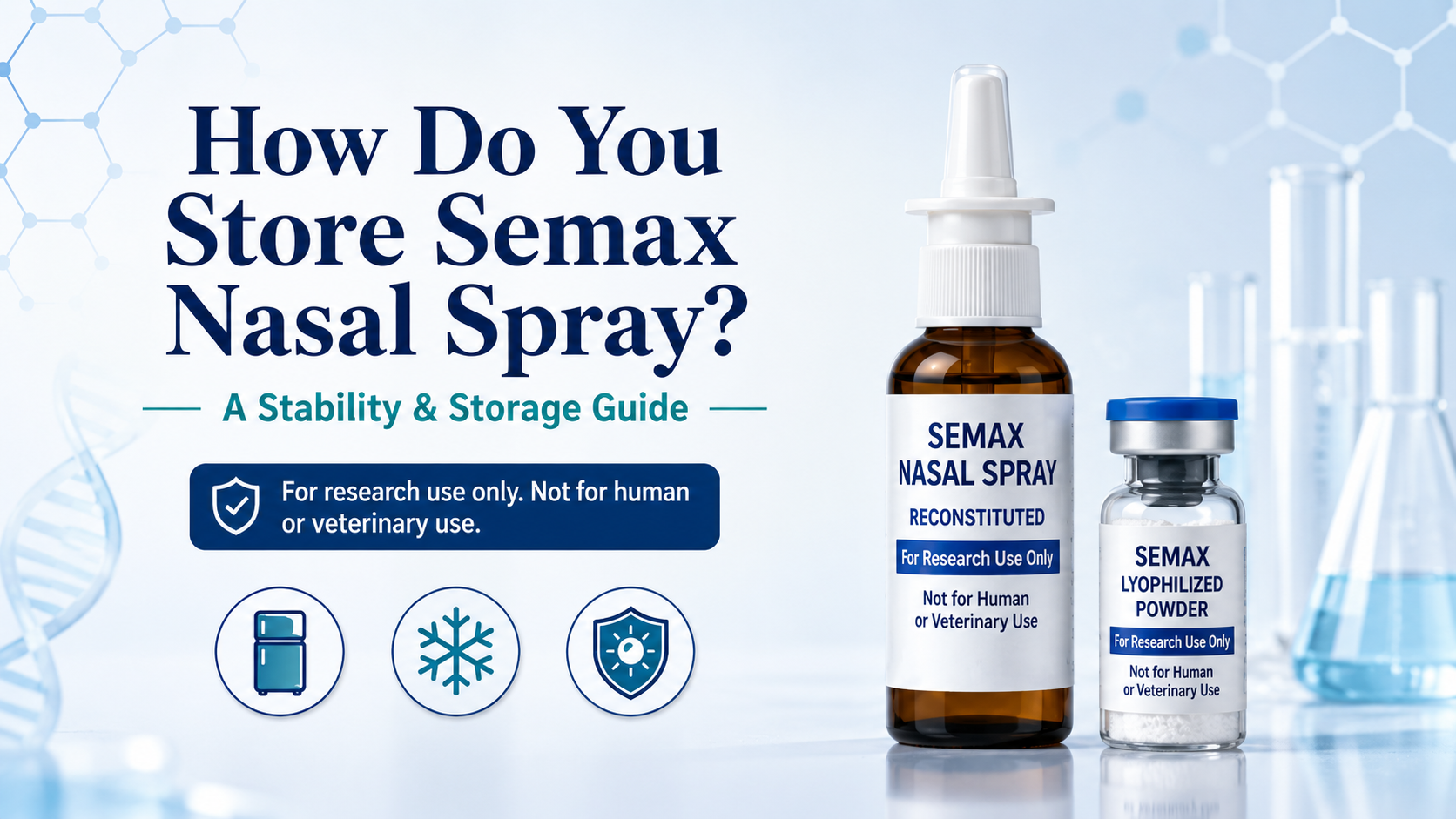 How Do You Store Semax Nasal Spray? A Stability and Storage Guide